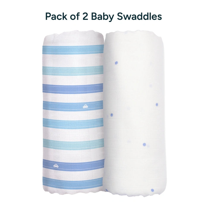 Baby Swaddle Extra Large Set of 2 | Bops & Trails