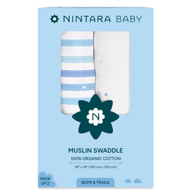Baby Swaddle - Large - Set of 2 | Bops & Trails
