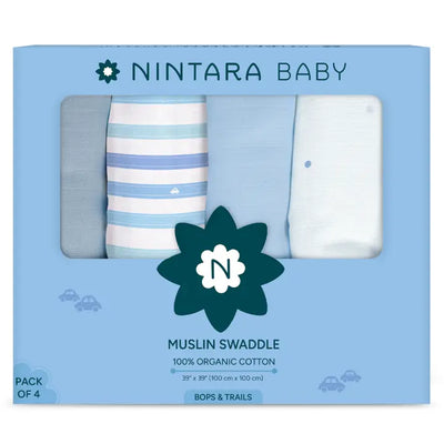 Baby Swaddle - Large - Set of 4 | Bops & Trails