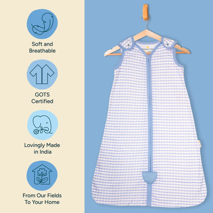 Baby Sleep Sack 0.5 TOG - Bumpy Skies