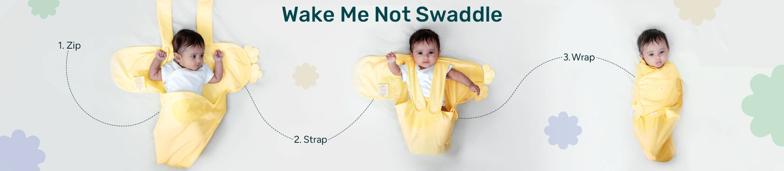 Wake Me Not Swaddle™ Blankets