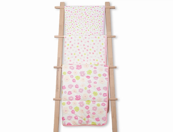 The Ultimate Baby Blanket Bundle - Set of 3 | Blush Blossoms