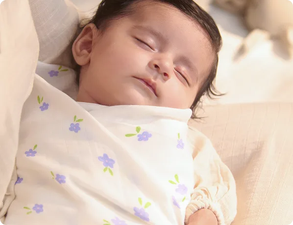 Muslin Baby Swaddle - Extra-Large - Set of 2 | Lemon Blush Blossom