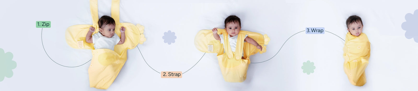 Wake Me Not Swaddle™ Blankets