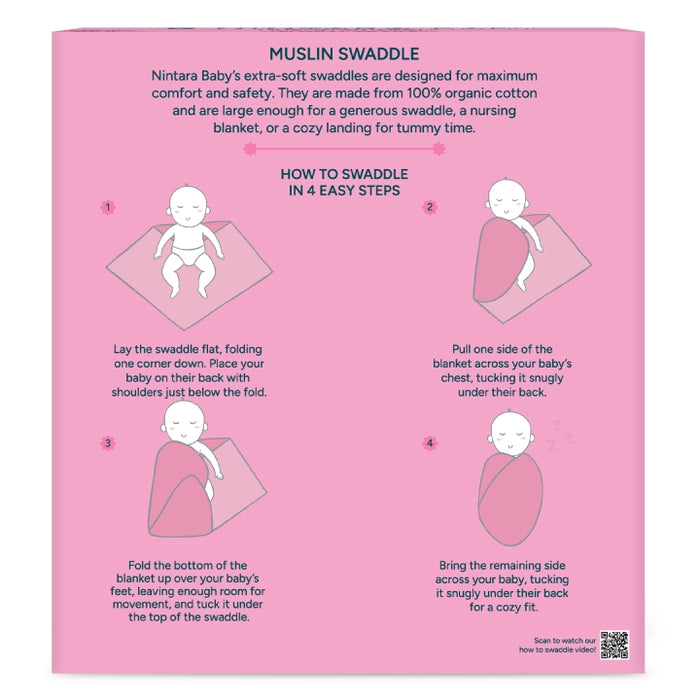 Baby Swaddle Extra Large Set of 3 | Floral Trails