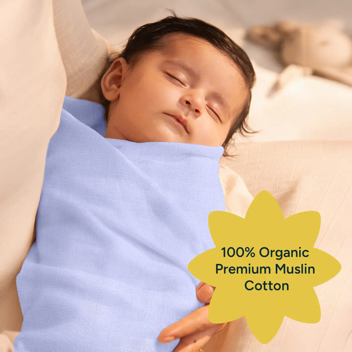 Baby Swaddle Extra-Large Set of Flower Power