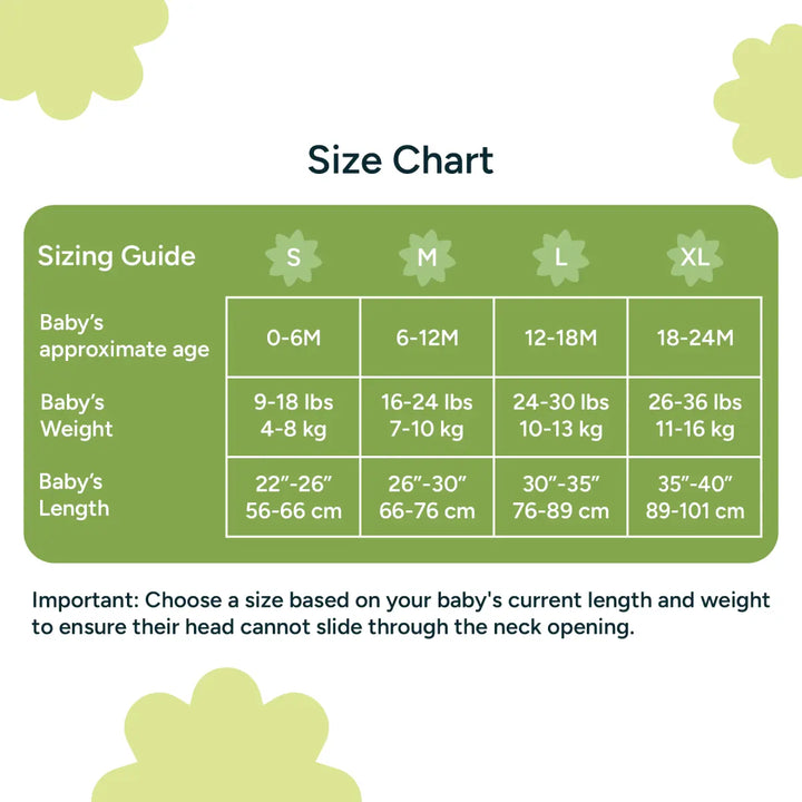 Baby Sleep Sack 0.5 TOG - Forest Flutter