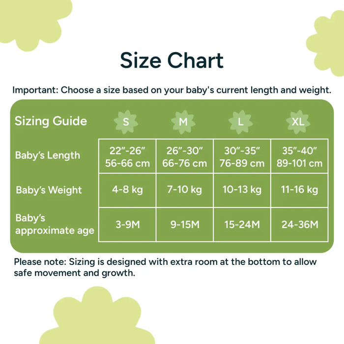 Baby Sleep Sack 0.5 TOG - Forest Flutter