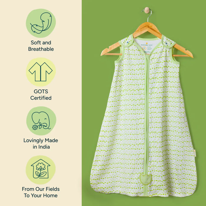 Baby Sleep Sack 0.5 TOG - Forest Flutter