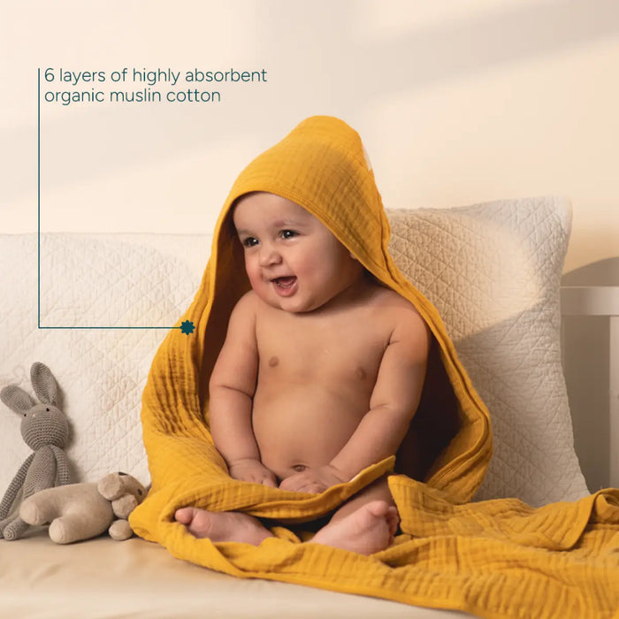 Baby Hooded Towel Set of 2 | Solids Set