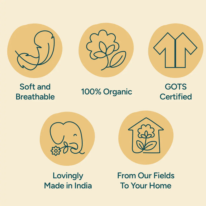 Baby Hooded Towel Set of 2 | Solids Set