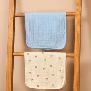Baby Burp Cloths - Set of 2 | Little Bouncers