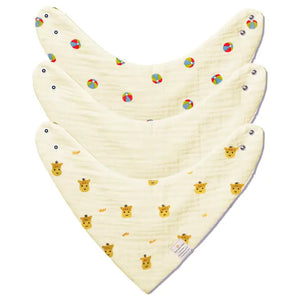 Baby Bandana Bibs - Set of 3 | Little Bouncers Pack