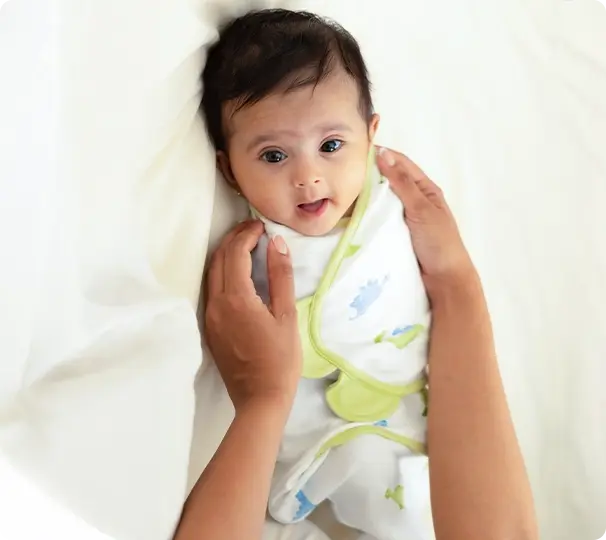 How to use the Wake Me Not Swaddle