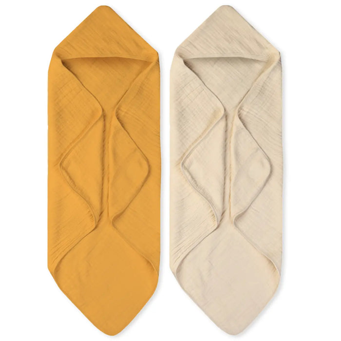 Baby Hooded Towel Set of 2 | Solids Set