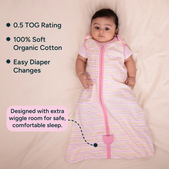 Baby Sleep Sack 0.5 TOG - Pink Lemonade