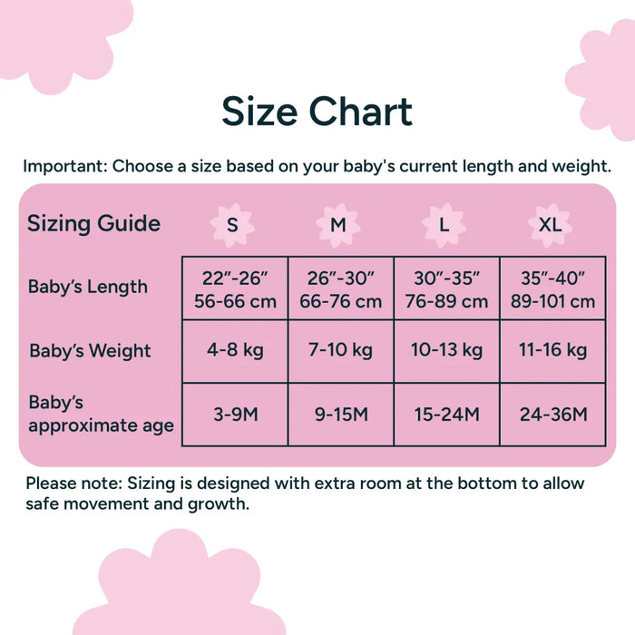 Baby Sleep Sack 0.5 TOG - Pink Lemonade