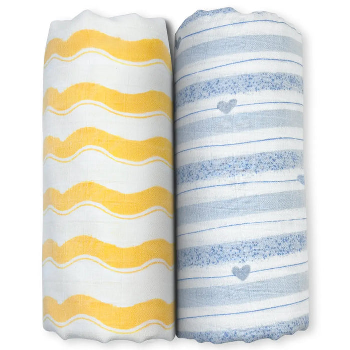 Baby Swaddle Large Set of 2 | Playful Patterns