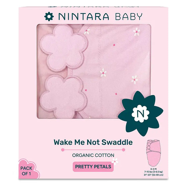 Wake Me Not Swaddle | Pretty Petals