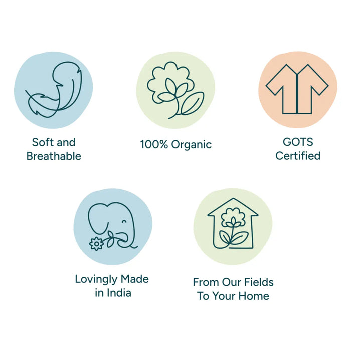 Baby Swaddle Extra Large Set of 2 | Simple Solids