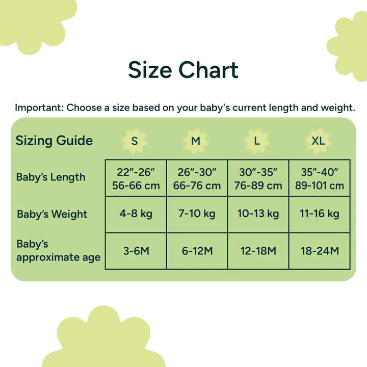 Baby Sleep Sack 0.5 TOG - Set of 3