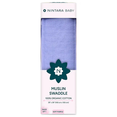 Baby Swaddle - Large | Soft Purple