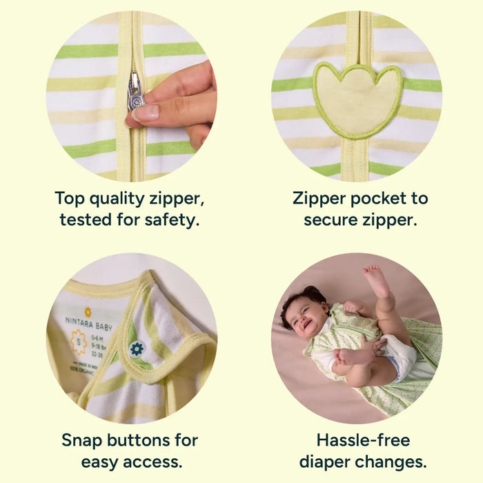 Baby Sleep Sack 0.5 TOG - Soft Sage