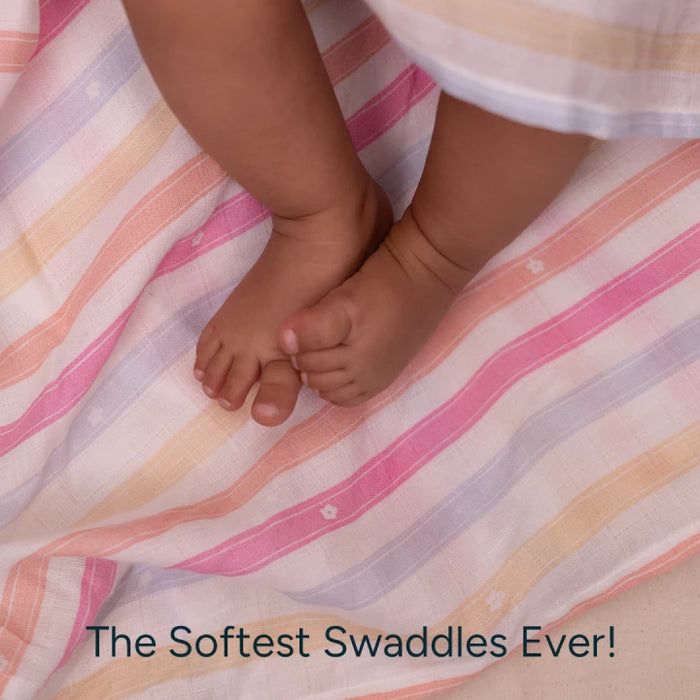 Baby Swaddle Extra Large | Floral Trails