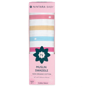 Baby Swaddle - Extra-Large | Floral Trails