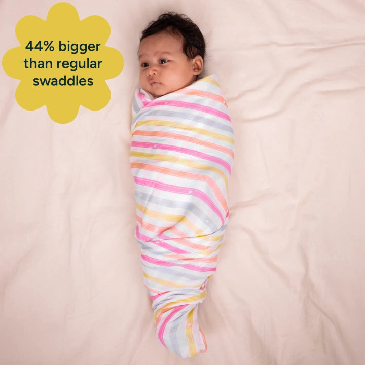 Baby Swaddle Extra Large | Floral Trails