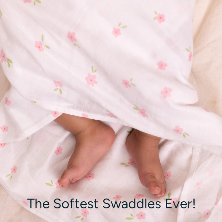 Baby Swaddle Extra Large | Pink Blossom