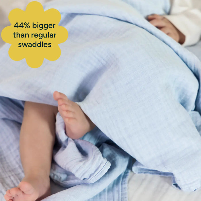 Baby Swaddle Extra Large | Sleepy Blue