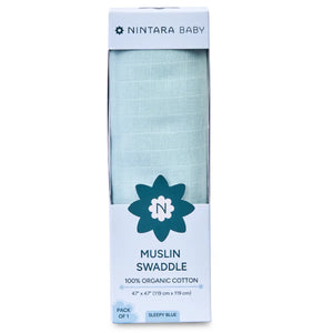 Baby Swaddle - Extra-Large | Sleepy Blue