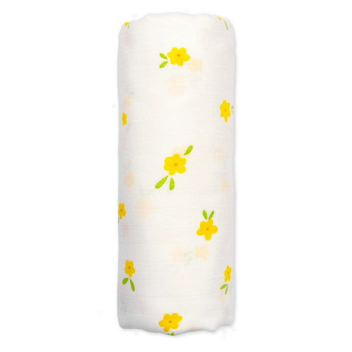 Baby Swaddle Extra Large | Yellow Blossom