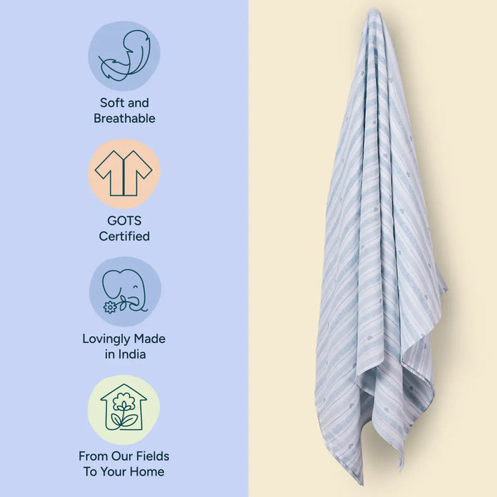 Baby Swaddle Extra Large | All Hearts