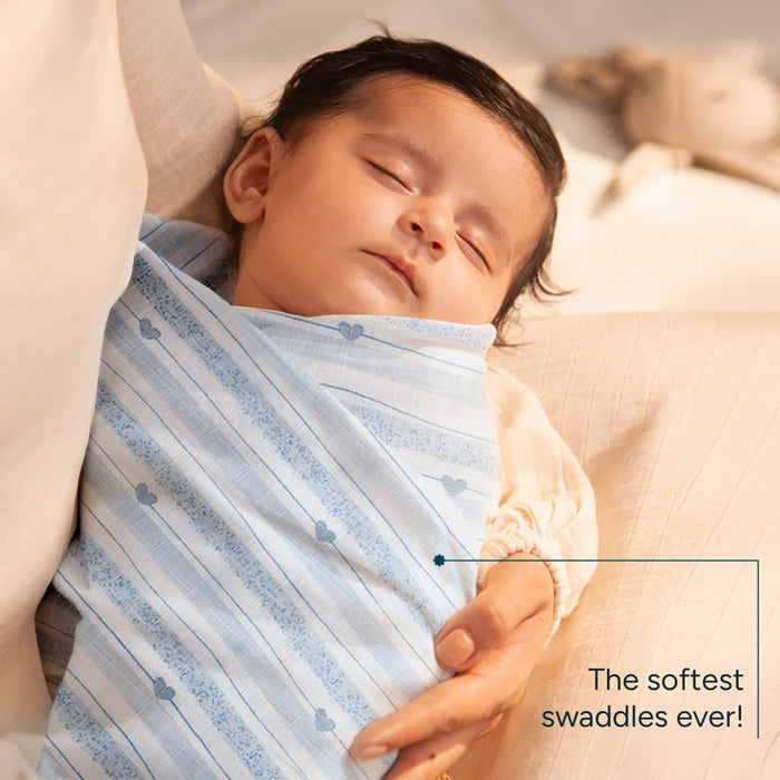 Baby Swaddle Extra Large Set of 3 | Elephant Hugs