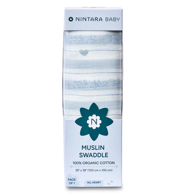 Baby Swaddle Large | All Hearts