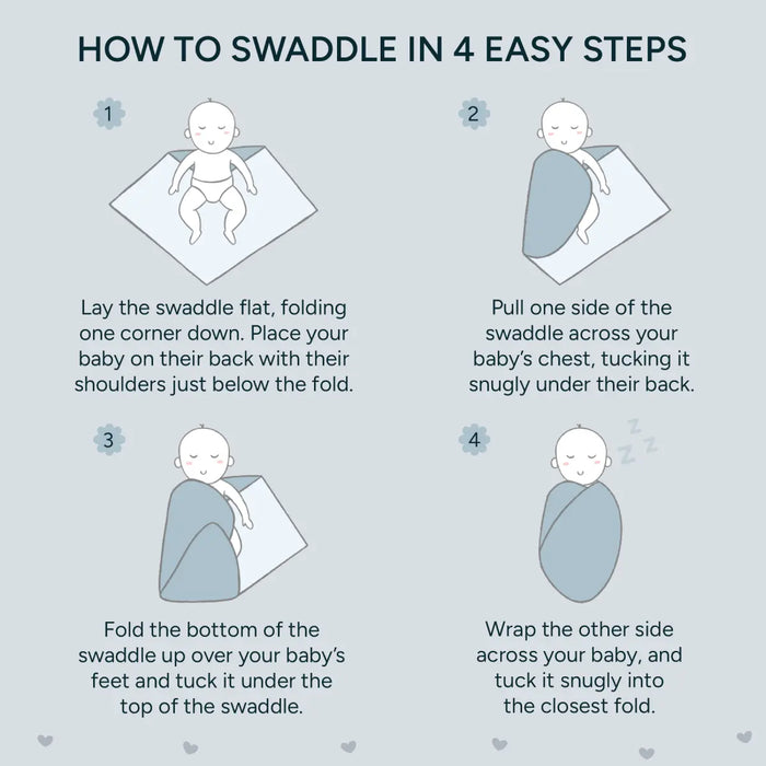 Baby Swaddle Extra Large | All Hearts