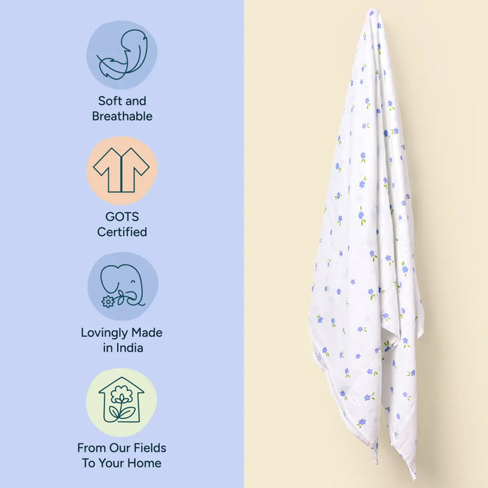 Baby Swaddle Extra Large | Purple Blossom