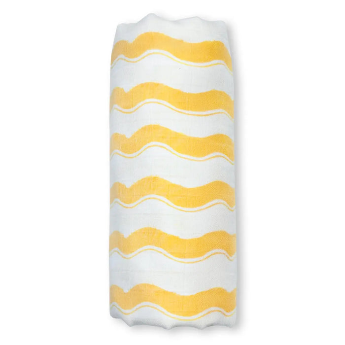 Baby Swaddle Large | Happy Waves