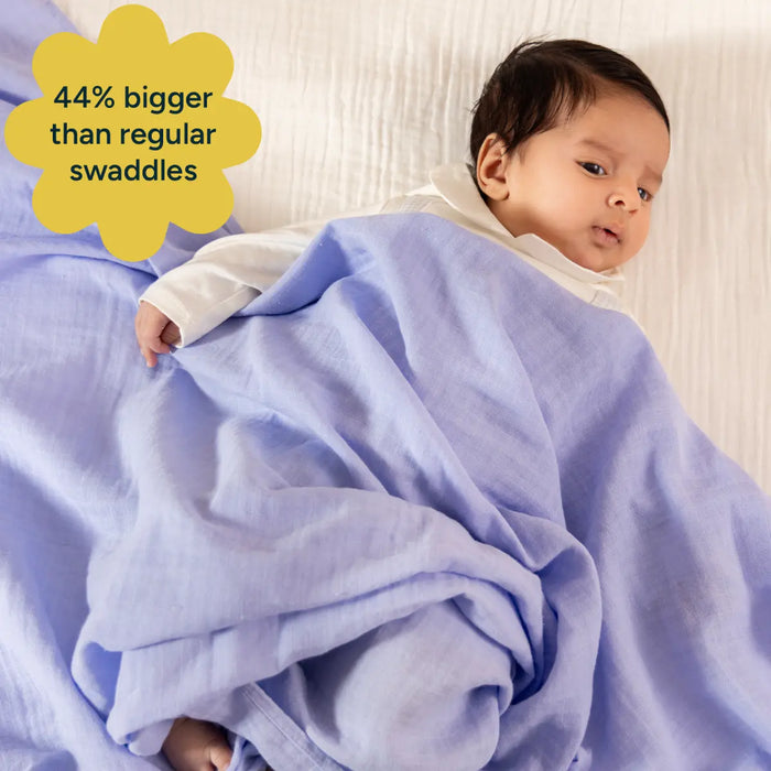 Baby Swaddle Extra Large | Soft Purple