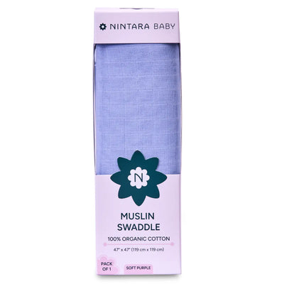 Baby Swaddle Extra Large | Soft Purple