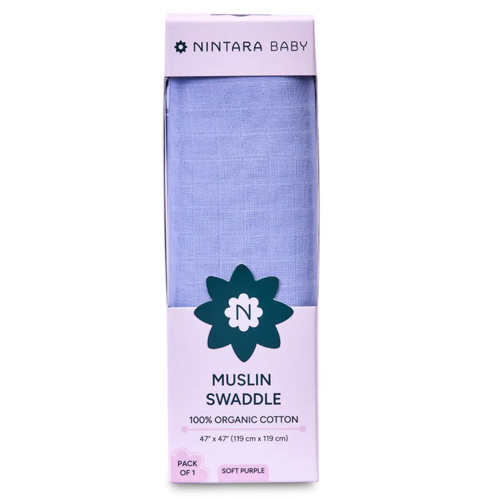 Baby Swaddle Extra Large | Soft Purple