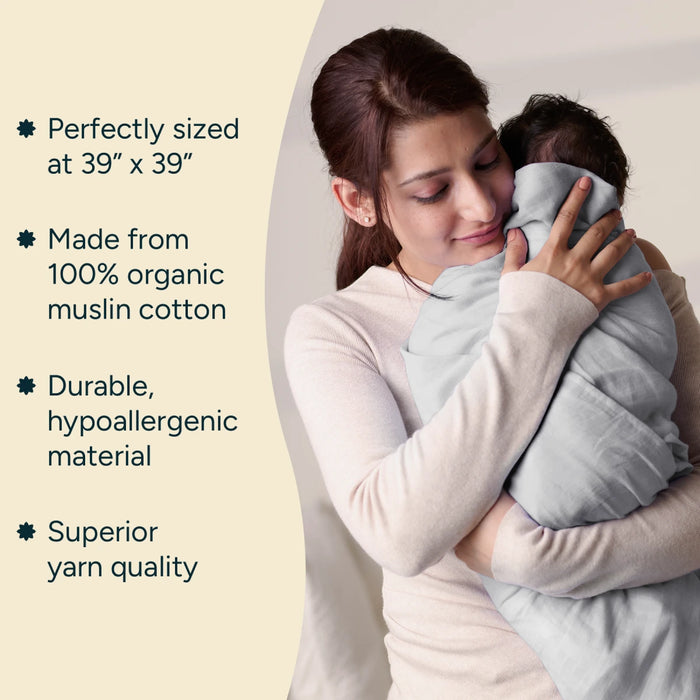Baby Swaddle Large | Sleepy Gray