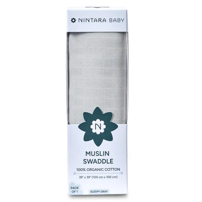 Baby Swaddle Large | Sleepy Gray