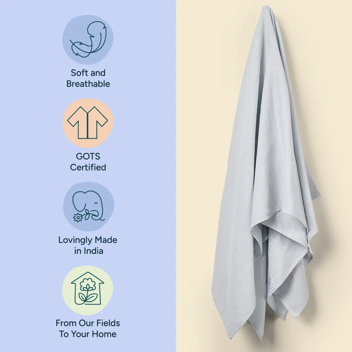 Baby Swaddle Extra Large | Sleepy Gray