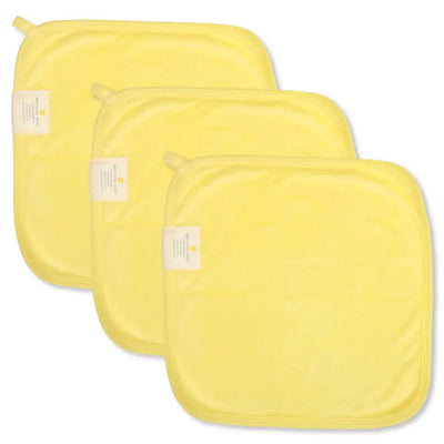 Bamboo So-Softs™ | Multipurpose Baby Washcloth - Set of 3 | Yellow
