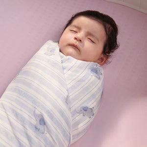 Baby Swaddle - Extra-Large | Little Elephants