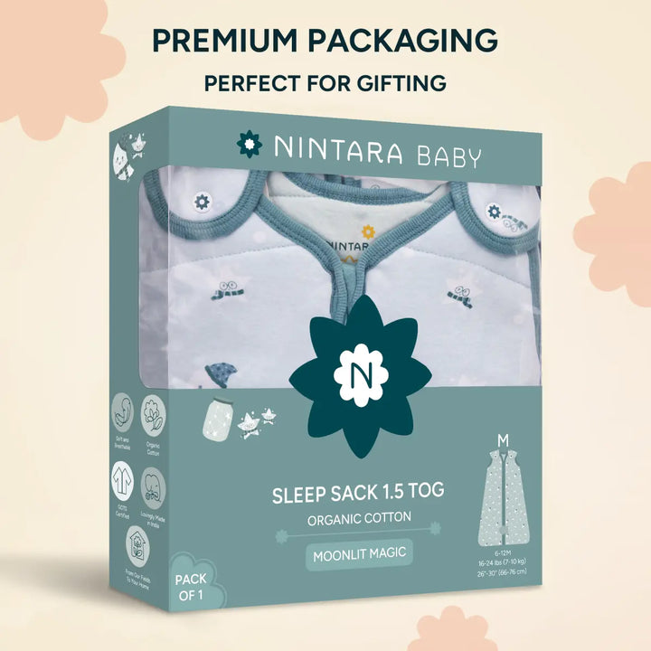Baby Sleep Sack 1.5 TOG | Moonlit Magic