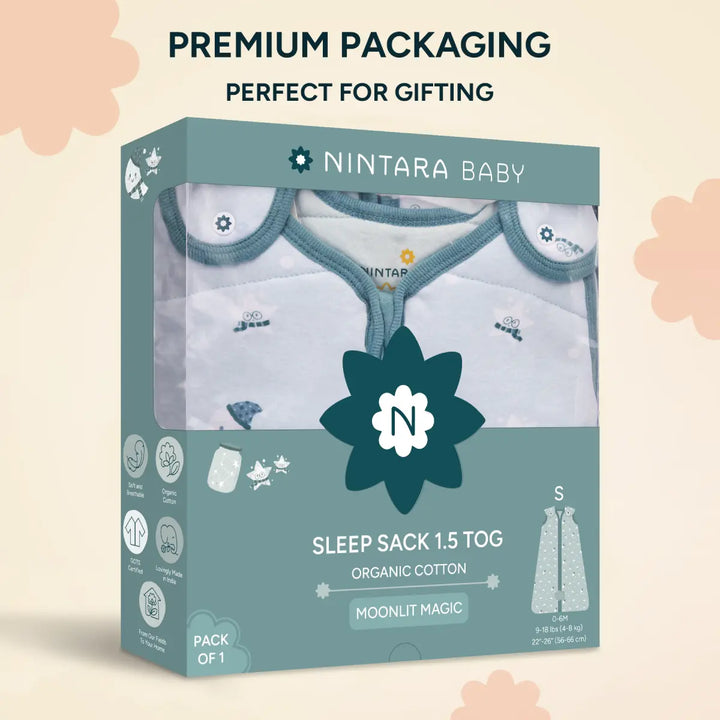Baby Sleep Sack 1.5 TOG | Moonlit Magic